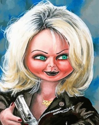Tiffany Chucky  paint by numbers