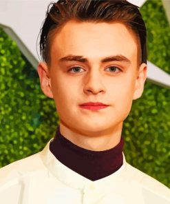 Actor Jaeden Martell paint by numbers