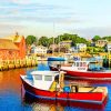 Aesthetic Rockport Massachusetts paint by numbers