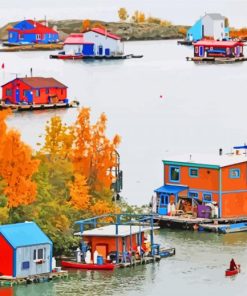 Canada YellowKnife paint by numbers