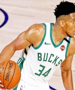 Giannis Sina Ugo Antetokounmpo paint by numbers