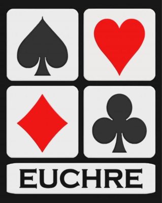 Euchre Art paint by numbers