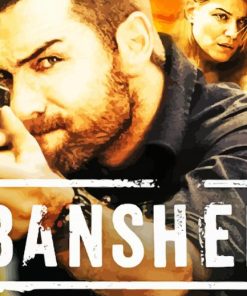 Aesthetic HBO Banshee paint by numbers