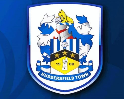 Huddersfield Town Logo paint by numbers