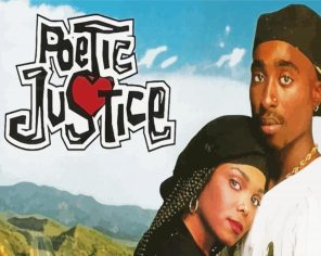 Poetic Justice Poster paint by numbers