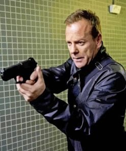 Cool Jack Bauer paint by numbers