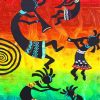 Kokopelli Art paint by numbers