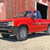 Red Mazda B2200 paint by numbers