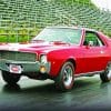 Amx Red Car paint by numbers