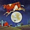 Cow Jumped Over Moon paint by numbers