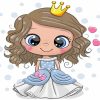 Cute Princess paint by numbers