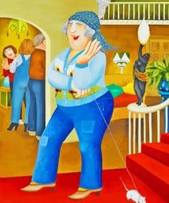 Stylish Lady paint by numbers