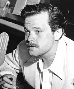 Vintage Orson Welles paint by numbers