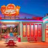 1950s Diner paint by numbers