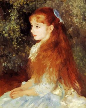 Irene Cahen By Renoir paint by numbers