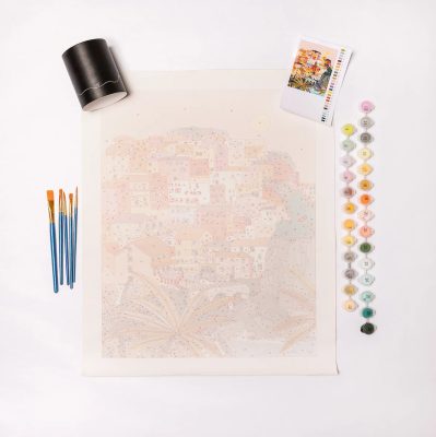 Everybody Loves Macaroni! - Paint By Numbers Kit – Easy Paint By Numbers