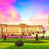 Buckingham Palace Sunset Paint By Numbers