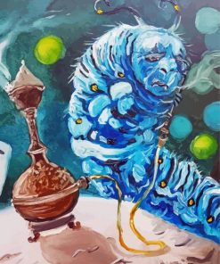 Hookah Caterpillar Paint By Numbers