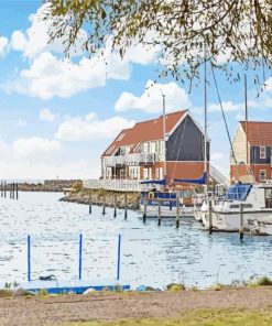 Havn Denmark paint by numbers