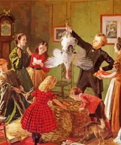 Victorian Christmas Paint By Numbers