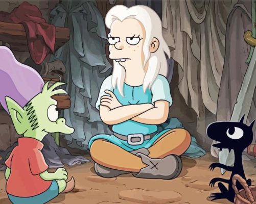 Bean And Elfo Paint By Numbers 