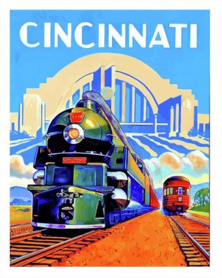Aesthetic Cincinnati Paint By Numbers