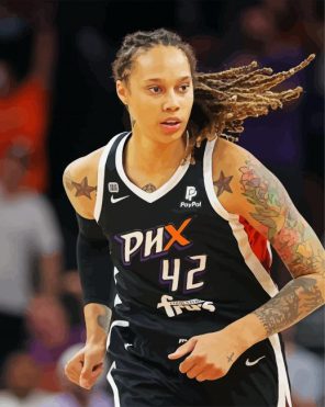 Brittney Griner Paint By Numbers