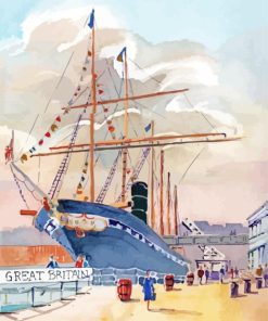 SS Great Britain Paint By Numbers