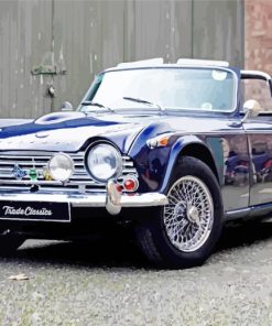 Triumph TR4A Paint By Numbers