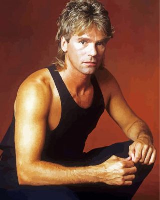 Actor Richard Dean Anderson Paint By Numbers