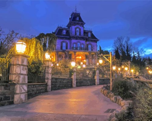 Aesthetic Haunted Mansion