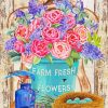 Farm Fresh Peonies Paint By Numbers