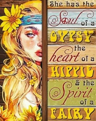 Heart Of Hippie Paint By Numbers