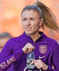 Footballer Leah Williamson Paint By Numbers