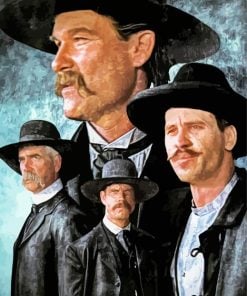Tombstone Characters Paint By Numbers