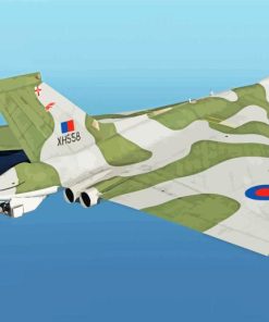 Vulcan Plane paint by number