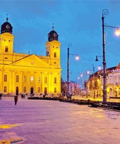 Great Church of Debrecen Paint By Numbers