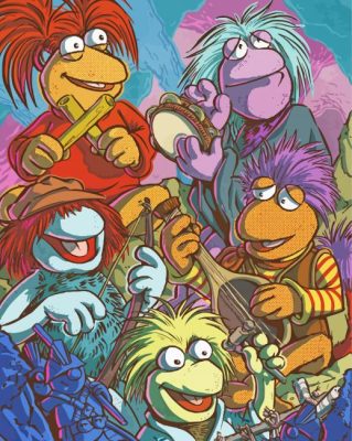 Aesthetic Fraggle Rock Paint By Numbers