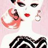 Retro Pink Barbie Paint By Numbers