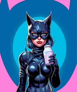 Cat Woman Art Paint By Numbers