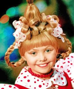 Adorable Cindy Lou Who Paint By Numbers