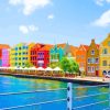 Colorful Houses In Curacao Paint By Numbers