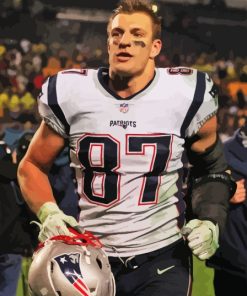 Rob Gronkowski Paint By Numbers