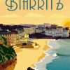 Aesthetic Biarritz Poster Paint By Numbers