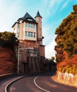 Villa Belza Biarritz Paint By Numbers