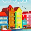 Curacao Buildings Poster Paint By Numbers