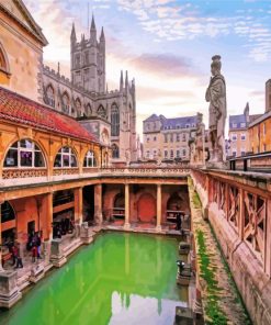 The Roman Baths Paint By Numbers