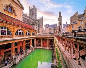 The Roman Baths Paint By Numbers