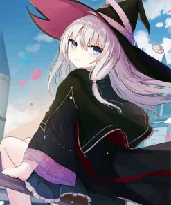 Elaina Wandering Witch Anime Paint By Numbers