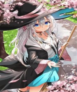 Elaina Witch Paint By Numbers